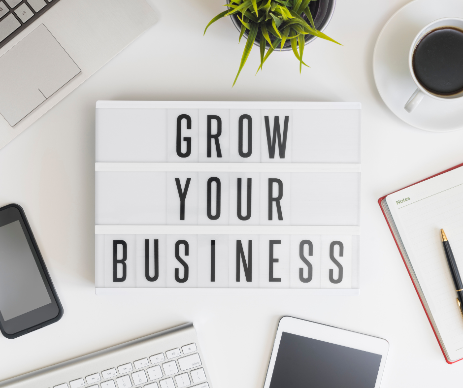 grow your business sign